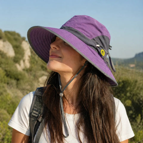 Sunday Afternoons Women's Purple Adventure Sun Hat | Sunday Afternoons in Lebanon