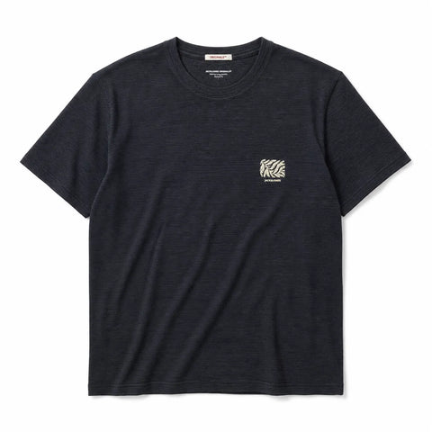 Jack & Jones Men's Navy Fine-Striped Graphic T-Shirt | Jack & Jones in Lebanon