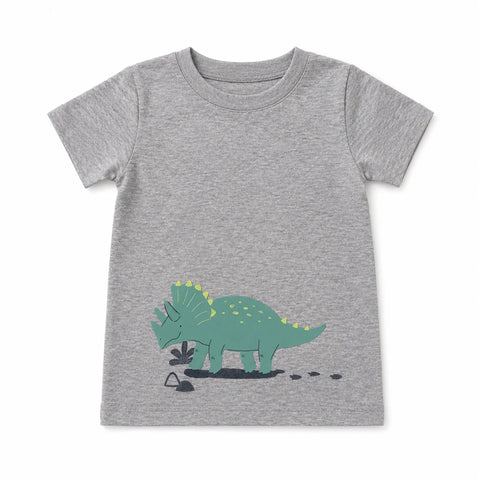 Carter's Baby Boy's Grey Graphic Printed  T-Shirt  |Carter's  in Lebanon