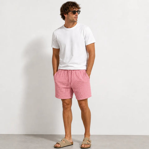Jack & Jones Men's Pink Relaxed Fit Short | Jack & Jones In Lebanon