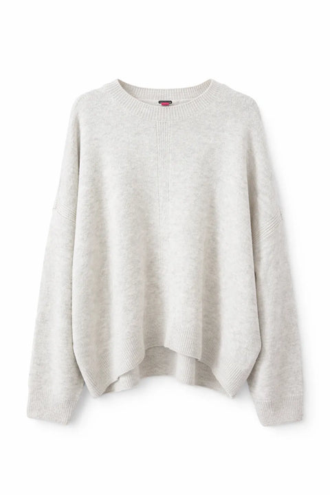 Vince Camuto Women's Light Gray Crew Neck Sweater|Vince Camuto In Lebanon