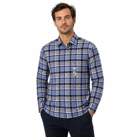 Michael Kors Men Plaid Regular Fit Button-Down Shirt | Michael Kors in Lebanon