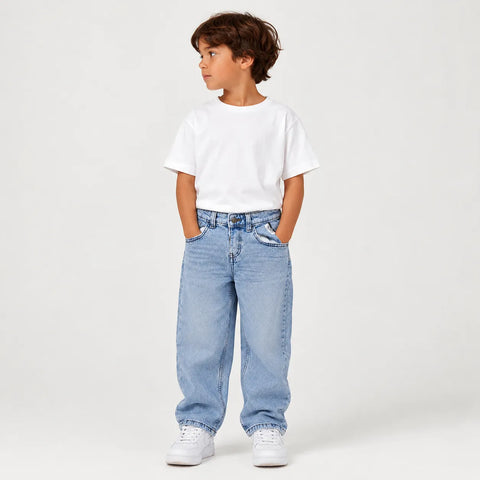 Cat & Jack Boy's Blue Straight Fit Jeans | Cat & Jack In Lebanon