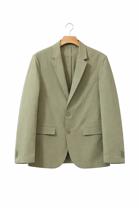 Celio Men's Khaki Green Casual Blazers | Celio In Lebanon
