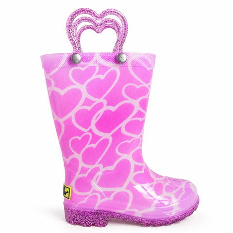 Western Chief Baby Girl's Pink & Purple Rain Boots|Western Chief In Lebanon