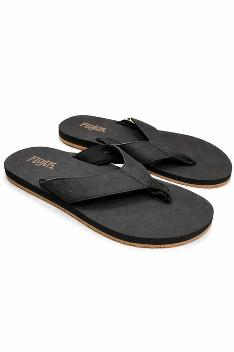 Flojos Men's Black Flip Flop Slipper | Flojos In Lebanon