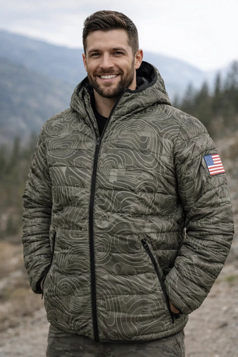 U.S. ARMY Men's Dark Green Casual Regular Jacket | U.S. ARMY In Lebanon