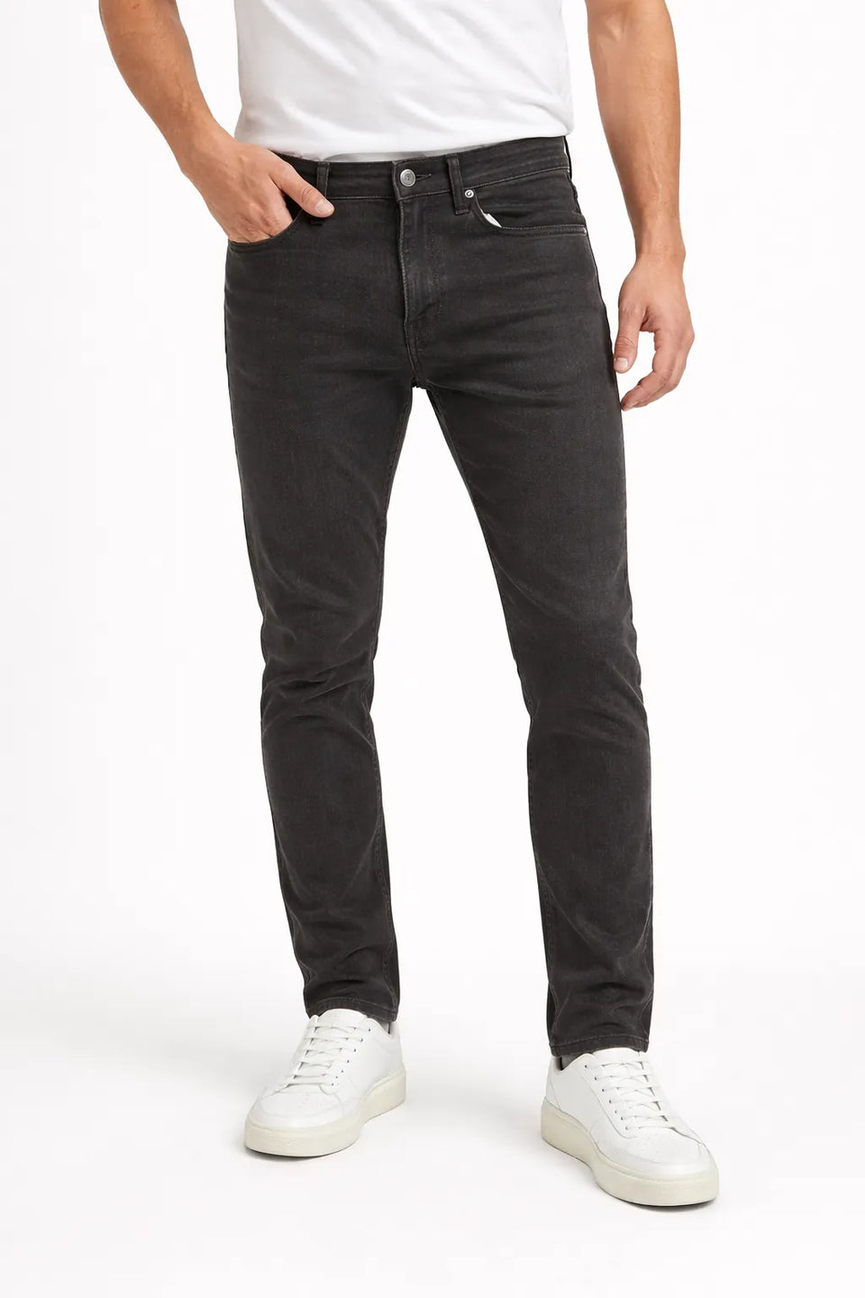 Celio Men's Black Straight Fit Jeans | Celio in Lebanon