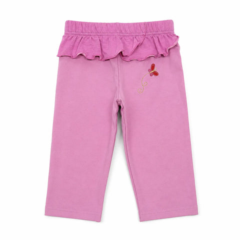 Cla & Co Girl's Pink Ruffled Pant | Cla & Co In Lebanon