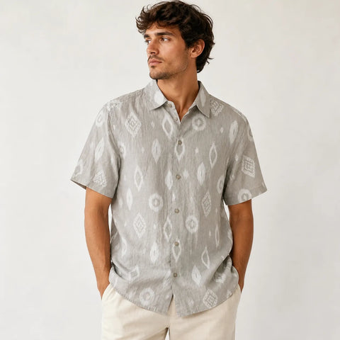 One & Sons  Men's Light Beige  Shirt  | One & Sons in Lebanon