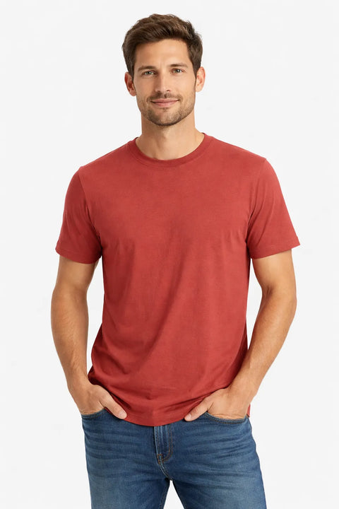 Celio Men's Red Rose T-Shirt | Celio in Lebanon