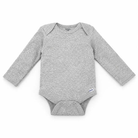 Gerber Baby's Grey Basic Long Sleeve  Bodysuit  | Gerber  in Lebanon