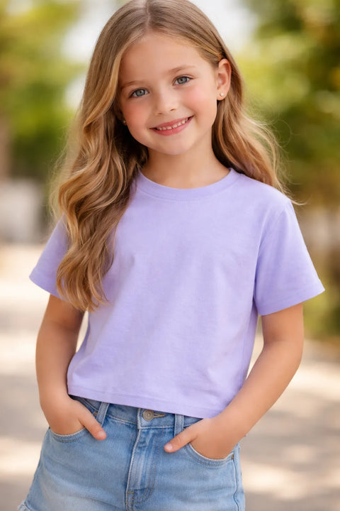 All In Motion Girl's Blue  Short Sleeve Gym T-Shirt | All In Motion in Lebanon