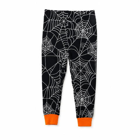Bluey Baby Boy's Black Halloween Spiderweb Print Sweatpant|Bluey In Lebanon