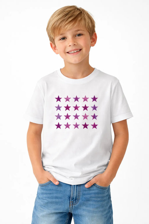 All In Motion Boy's White Printed T-Shirt | All In Motion In Lebanon