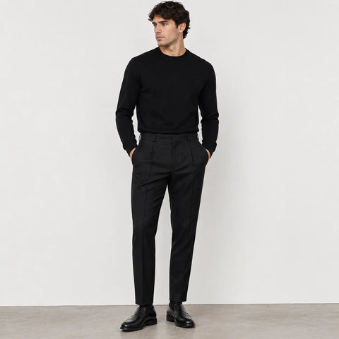 Nautica Men's Navy Modern-Fit Bi-Stretch Suit Pants Trousers | Nautica In Lebanon