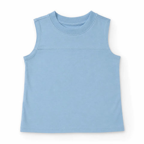 Cat & Jack Boy Light Blue Solid Crew Neck Tank Top | Cat & Jack in Lebanon