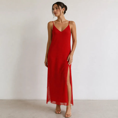 Bardot Women's Red Sleeveless Dress | Bardot In Lebanon