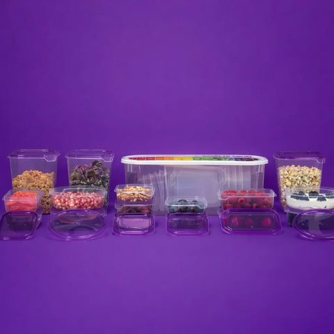 Cozzoni  Kitchen & Home Purple 17-Piece Tera Box Storage Set | Cozzoni  in Lebanon