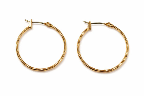 Charter Club Women's Gold-Tone Thin Skinny Hoop Earrings | Charter Club In Lebanon