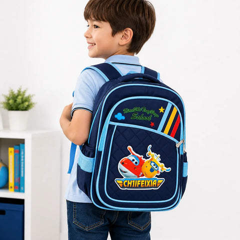 Zhuimeng Boy's Black & Blue Backpack | Zhuimeng In Lebanon