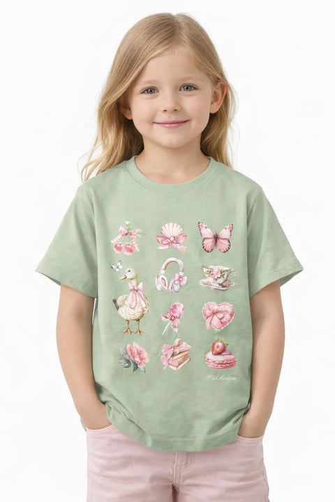 Cat & Jack Girl's Mint Green Graphic T-Shirt | Cat & Jack In Lebanon
