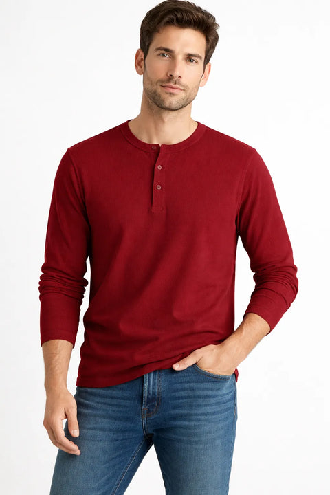 Celio Men's Burgundy Sweater | Celio in Lebanon