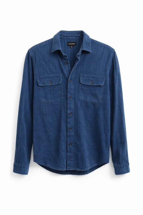 Lucky Brand Men's Navy Longe Sleeve Shirt|Lucky Brand In Lebanon