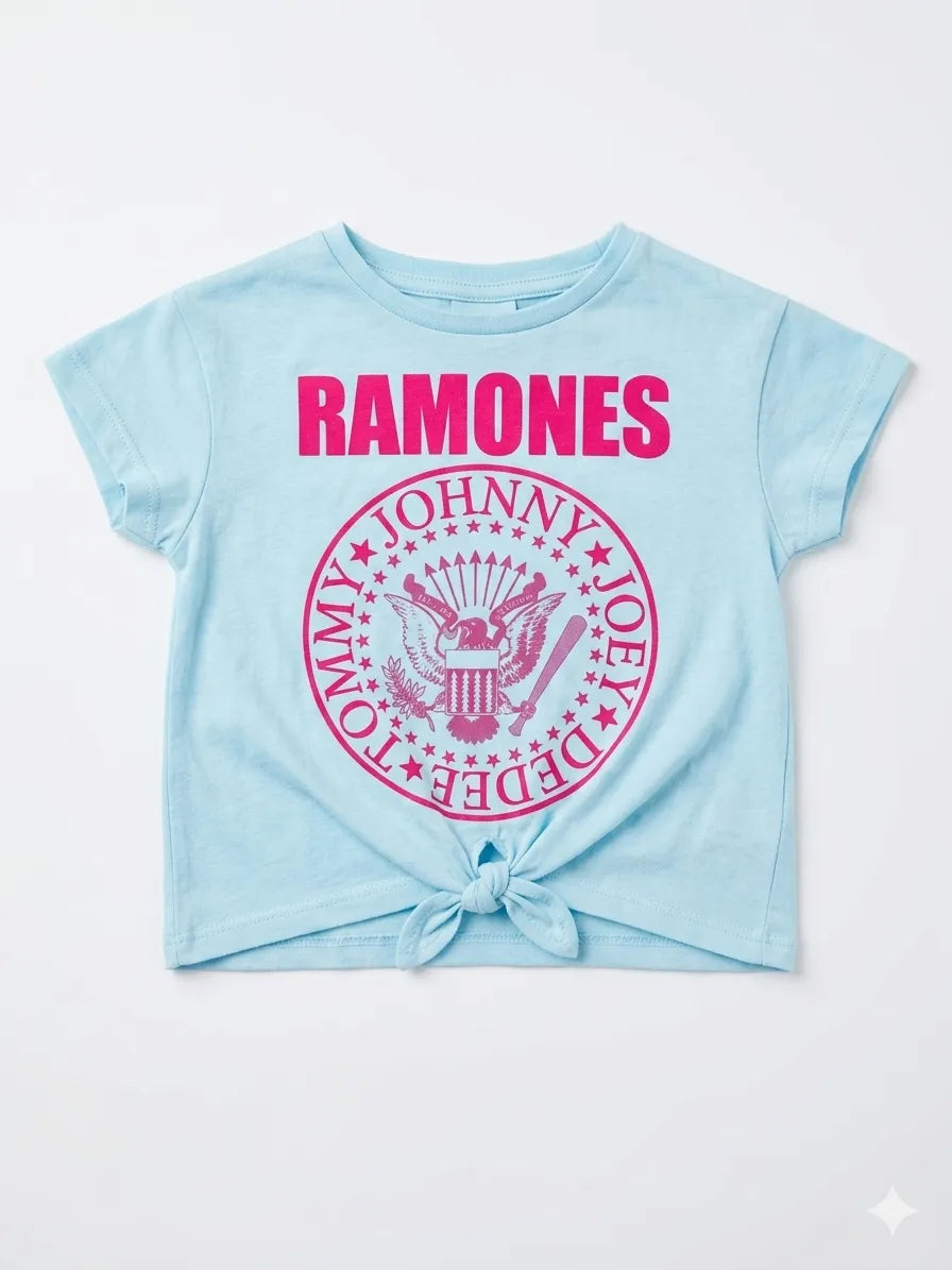 Zara Baby Girl's Light Blue Printed T-Shirt | Zara In Lebanon