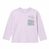 Zara Girl's Light Purple My Fav Places New York Graphic Long Sleeve Blouse|Zara in Lebanon