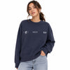Zara Women's Navy "Bakery Shop" Graphic Sweatshirt | Zara In Lebanon