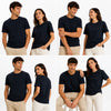 Tommy Hilfiger Unisex Navy With Logo Crew Neck T-Shirt  | Tommy Hilfiger in Lebanon