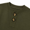 Zara Women's Olive Green Cropped Sweatshirt   |Zara In Lebanon