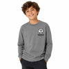Zara Boy's Grey Chest Printed Crewneck Blouse | Zara In Lebanon