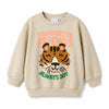Zara Baby Girl's Beige Favorite Friends Tiger Graphic Long Sleeve Pullover Sweatshirt|Zara In Lebanon