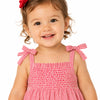 Zara Baby Girl's Red & White Striped Smocked Sundress|Zara In Lebanon