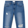 Levi's Women's Navy 721 High-Rise Ripped Skinny Jeans |Levi's In Lebanon