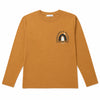 Zara Boy's Brown Print Long Sleeve Blouse|Zara In Lebanon