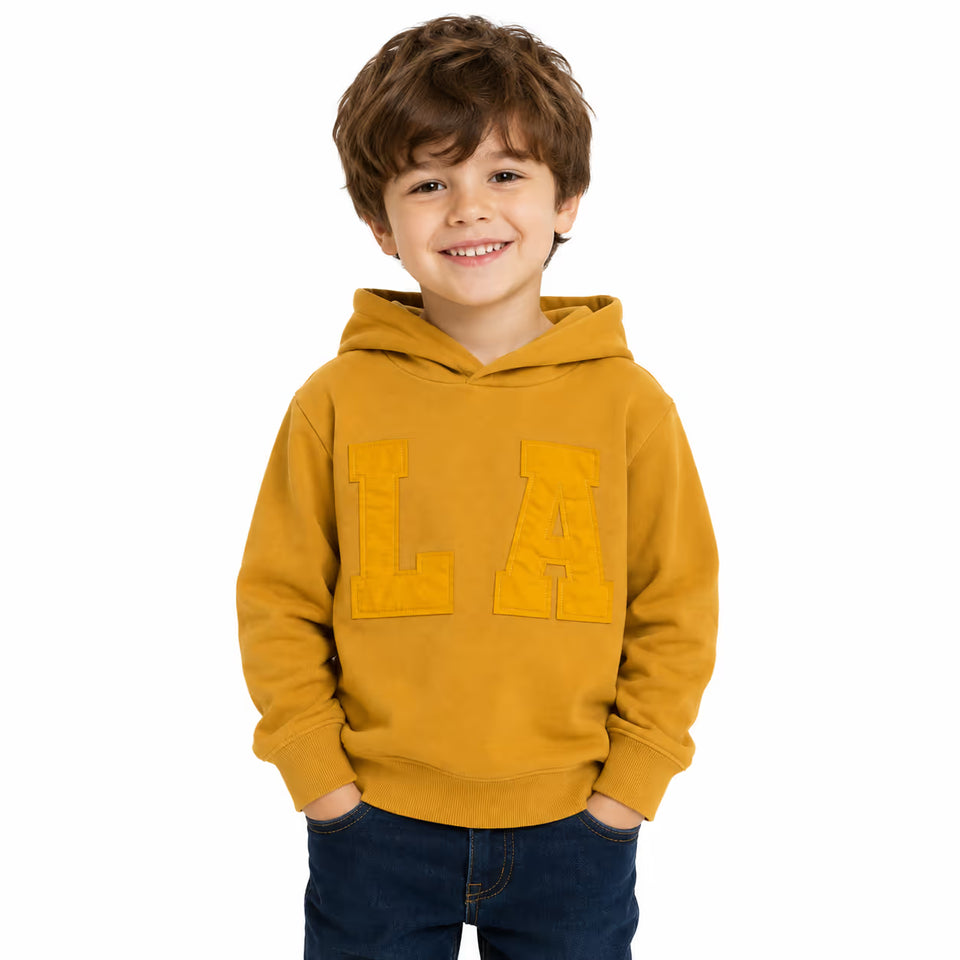 Zara Boy's Yellow Mustard "L A "Hoodie | Zara In Lebanon