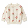 Zara Girl's Cream Capped Mushrooms Long Sleeve Sweatshirt|Zara In Lebanon