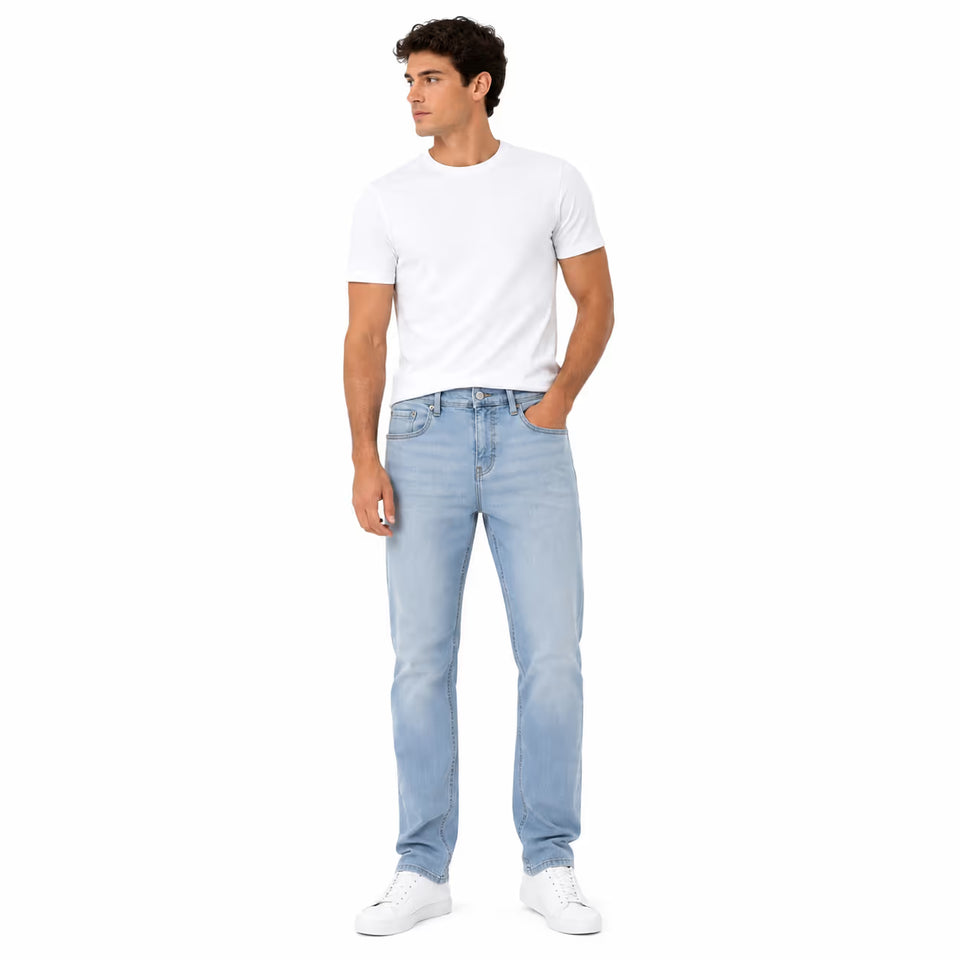IZOD Men's Worn Blue Slim Fit Jeans | IZOD In Lebanon