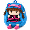 SD Girl's Blue Plush Mini Backpack | SD In Lebanon