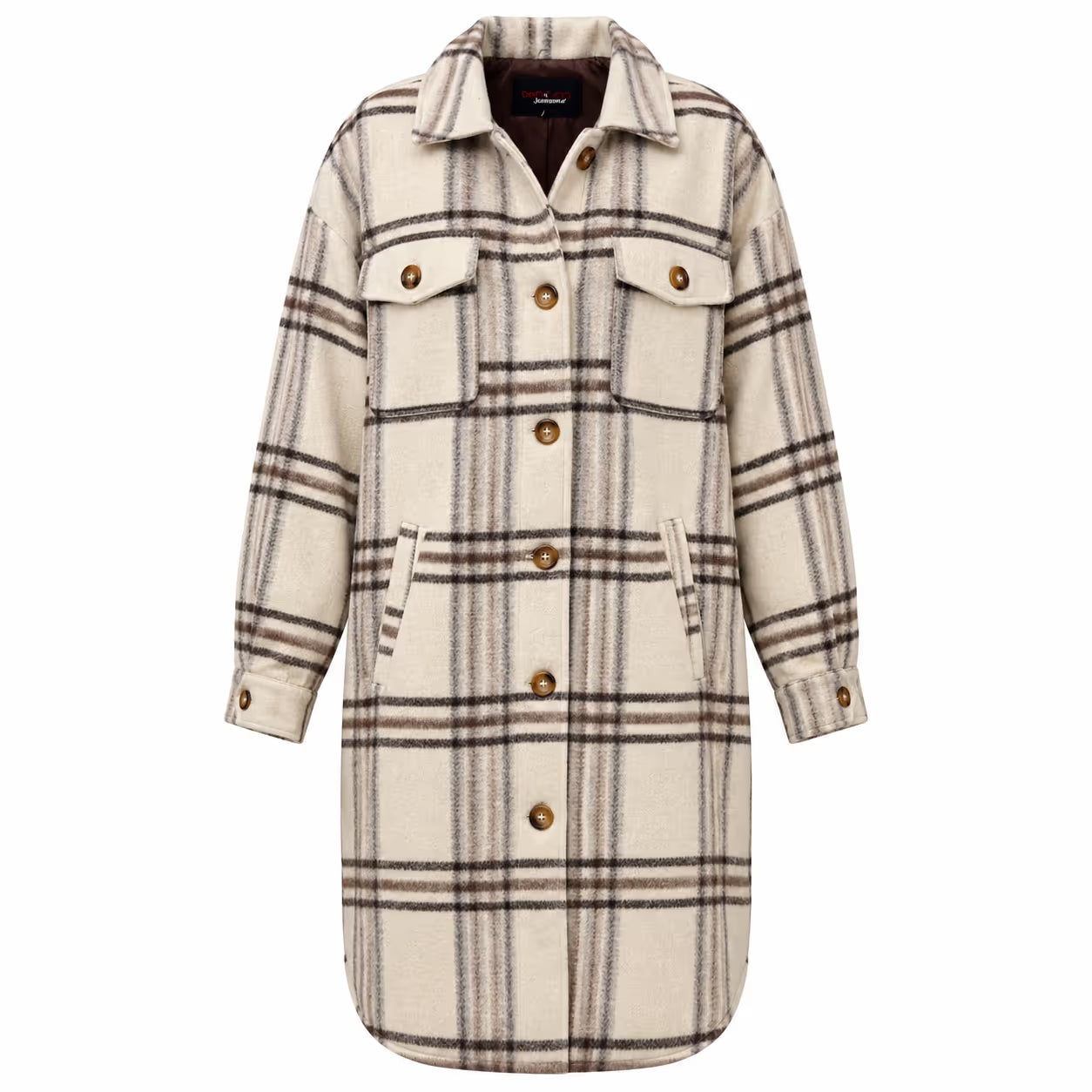 Don't Call Me Jennyfer  Women's Light Beige Shacket | Don't Call Me Jennyfer  in Lebanon