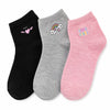 Don't Call Me Jennyfer  Women's Black/Grey/Pink Pack of 3 Socks | Don't Call Me Jennyfer in Lebanon