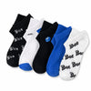 Don't Call Me Jennyfer  Women's Black/White/Blue Pack of 5 Socks | Don't Call Me Jennyfer in Lebanon