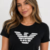 Emporio Armani Women's Black  T-shirt | Emporio Armani in Lebanon