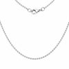 Alex Woo Women's Silver Beaded Chain Collar Necklace | Alex Woo In Lebanon