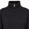 Emporio Armani Women's Black Printed Sweatshirt | Emporio Armani In Lebanon