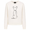 Emporio Armani Women's Off White We Love Dogs Print Cotton Sweatshirt|Emporio Armani In Lebanon