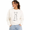 Emporio Armani Women's Off White We Love Dogs Print Cotton Sweatshirt|Emporio Armani In Lebanon